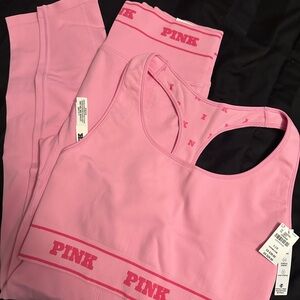 PINK Victoria's Secret Pink Sports Bra Set